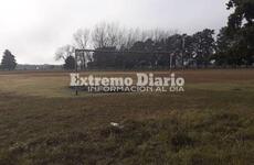El sector donde estaba escondida una de las camionetas policiales