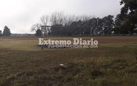 El sector donde estaba escondida una de las camionetas policiales