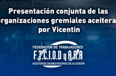 Imagen de Presentación conjunta de las organizaciones gremiales aceiteras por Vicentin