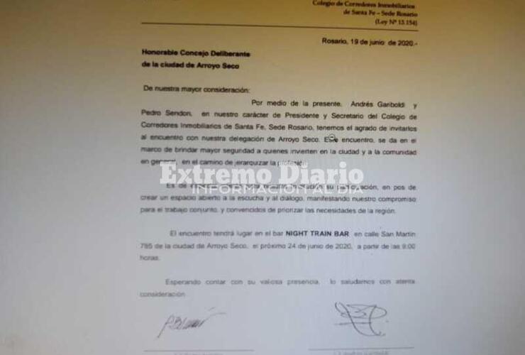 Imagen de Se suspende la reunión con el Colegio de Corredores Inmobiliarios por recomendación del Secretario de Salud