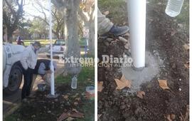 Imagen de Reparaci&oacute;n y disposici&oacute;n de luminarias led en las inmediaciones del Bv. Mansueto Maiorano