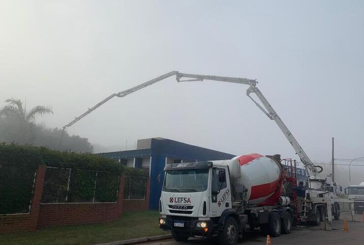 Las obras avanzan para concretar el espacio.