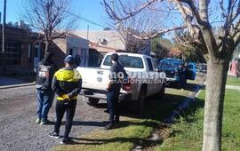 Imagen de Personal policial en Santa Fe al 800