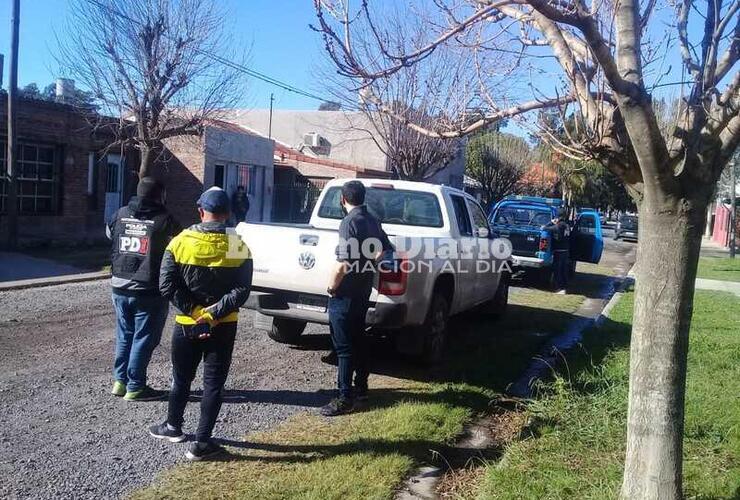 Imagen de Personal policial en Santa Fe al 800