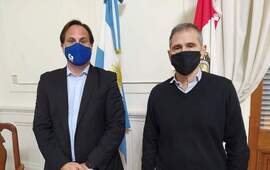 El encuentro se di&oacute; en la sede de gobernaci&oacute;n de Rosario.