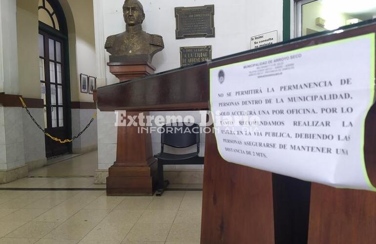 Hall del palacio municipal