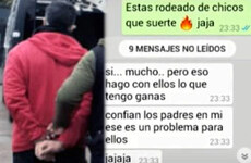 Imagen de Difunden aberrantes chats del docente acusado de pedofilia: ´Hago con los chicos lo que tengo ganas´