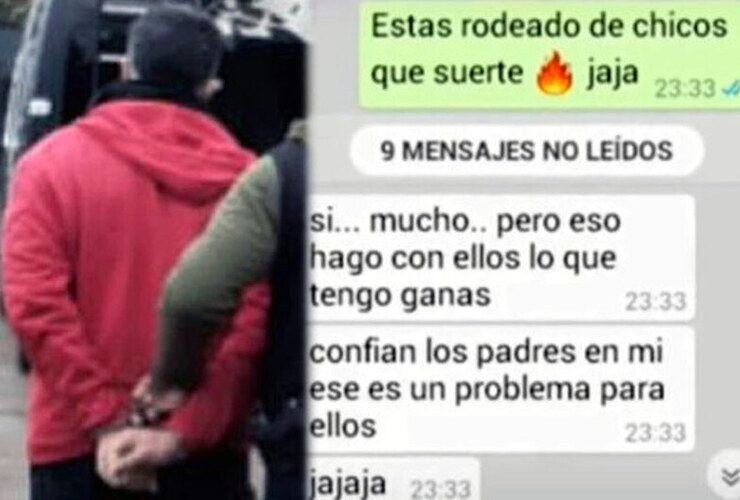 Imagen de Difunden aberrantes chats del docente acusado de pedofilia: ´Hago con los chicos lo que tengo ganas´