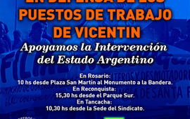 Imagen de Caravana y banderazo en defensa de los puestos de trabajo de Vicent&iacute;n