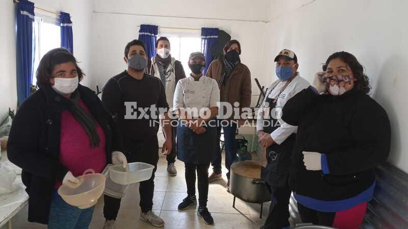 Su elaboraci&oacute;n estuvo a cargo del grupo Parrilleros Unidos