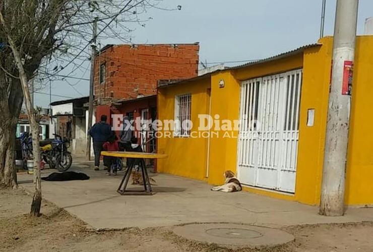 Los hechos transcurrieron hoy en el Barrio Cáritas.