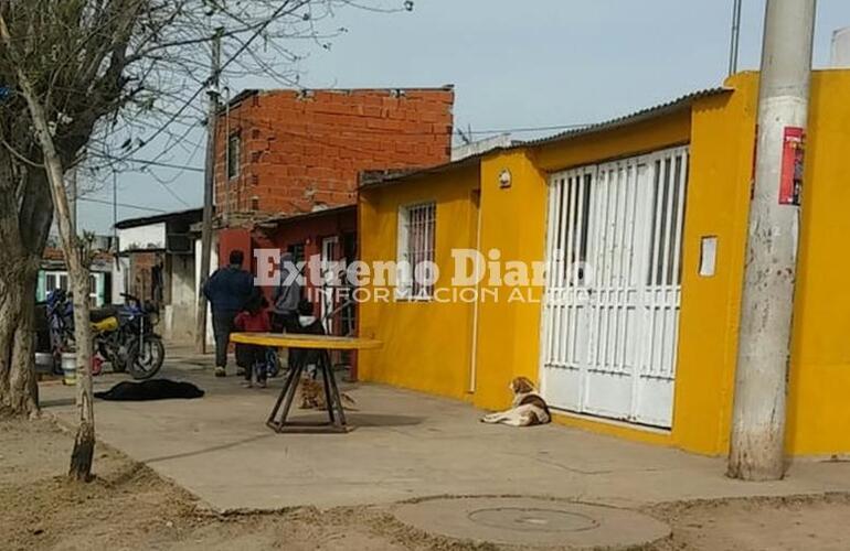 Los hechos transcurrieron hoy en el Barrio Cáritas.