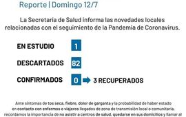 Imagen de Coronavirus: Reporte domingo 12 de julio