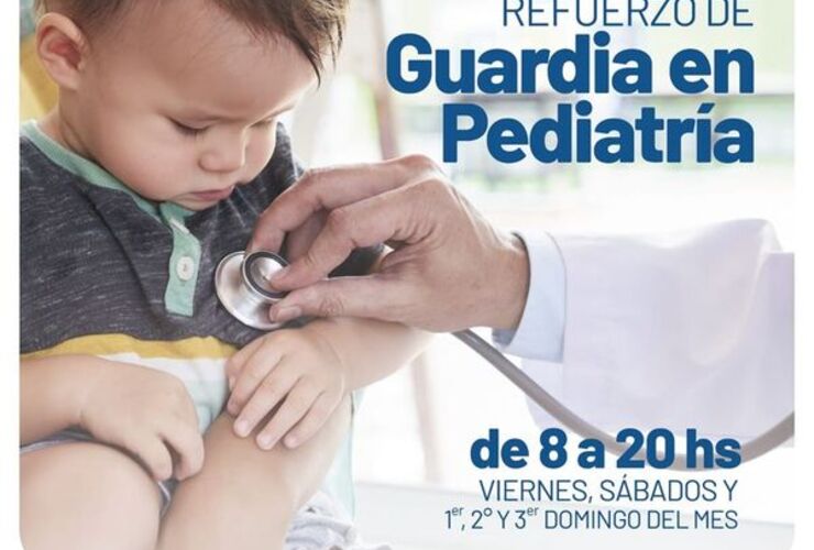 Imagen de Salud: Refuerzo de Guardia Pediátrica