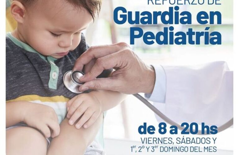 Imagen de Salud: Refuerzo de Guardia Pediátrica