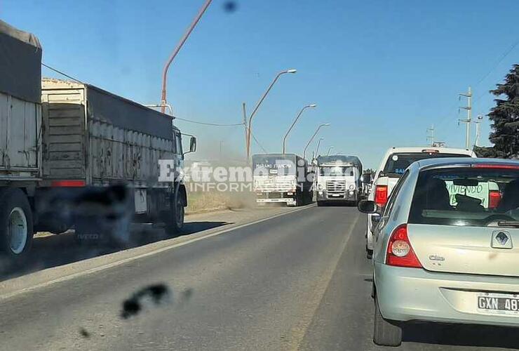 Imagen de El ingreso norte sigue siendo un caos