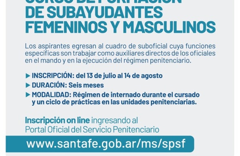 Imagen de Curso de Formación de Subayudantes femeninos y masculinos