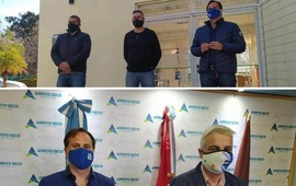 Imagen de Proyectos regionales: Ferri se reuni&oacute; en Arroyo Seco con Esper y con Tabares y Gherardi en Alvear