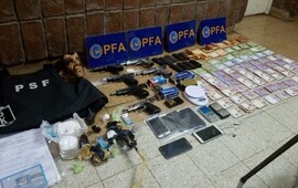 Los allanamientos realizados en las &uacute;ltimas horas permitieron avanzar en la investigaci&oacute;n de la banda. (PFA)