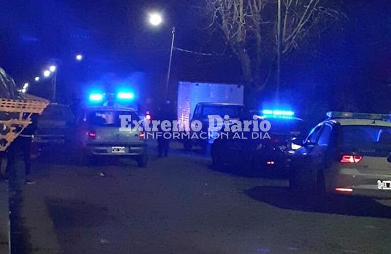 Imagen de La polic&iacute;a en el barrio por disturbios en un domicilio
