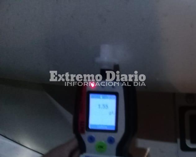 Solo un conductor dio alcoholemia positiva.