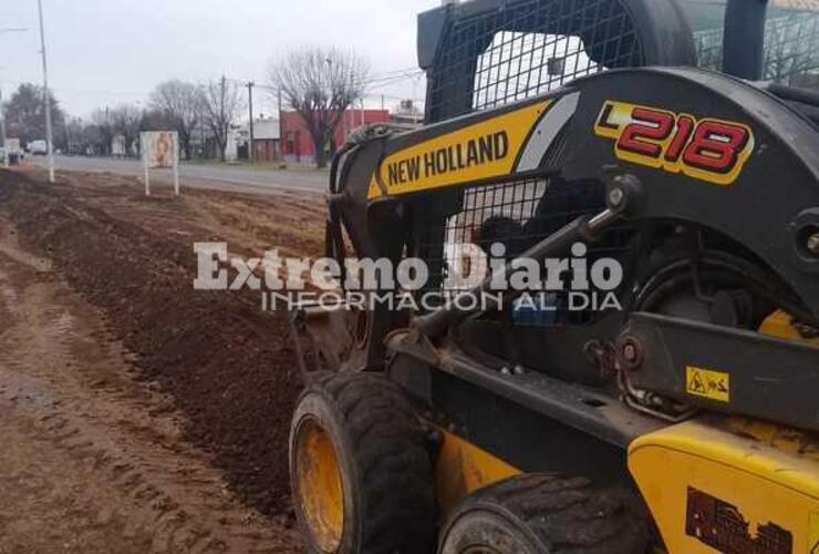 Se inicio con la obra de cableado.