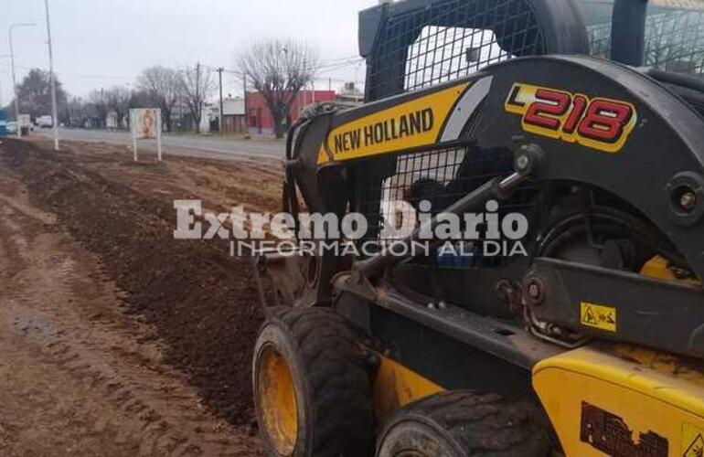 Se inicio con la obra de cableado.