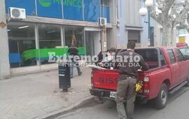Hoy comenzaron a vaciar la oficina.