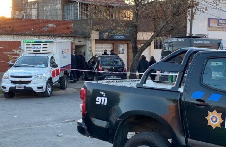 La tarde en que mataron a Trasante en San Nicolás al 3600.    Foto: La Capital / Héctor Río