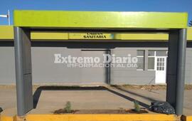 Imagen de Inauguraci&oacute;n de la cabina sanitaria en el acceso norte
