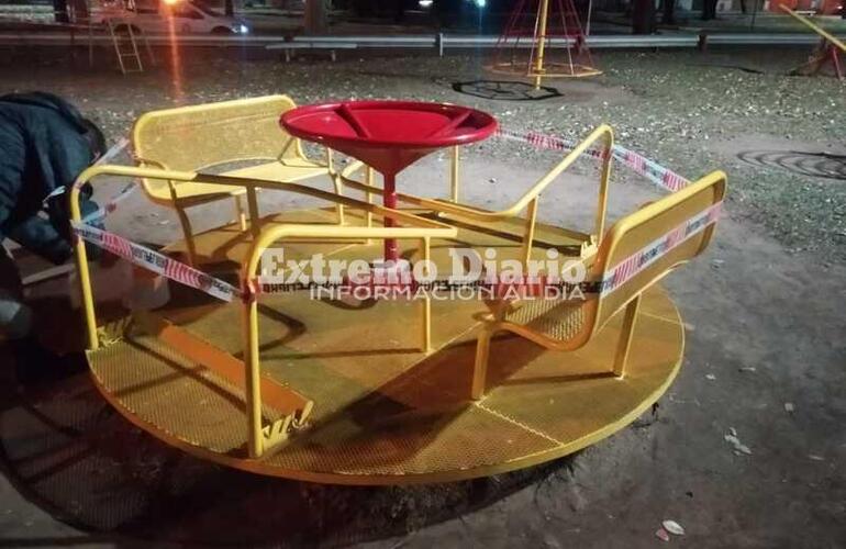 Imagen de Protecci&oacute;n Civil vuelve a se&ntilde;alizar los juegos para ni&ntilde;os