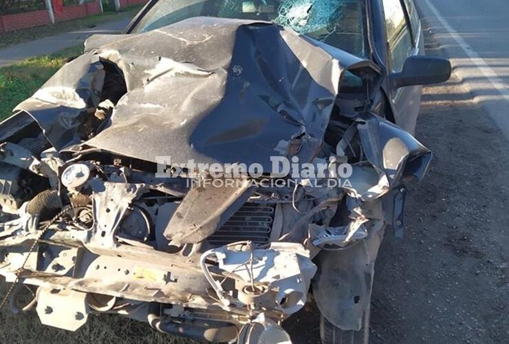 Imagen de Impactante accidente en Ruta 21 y acceso norte