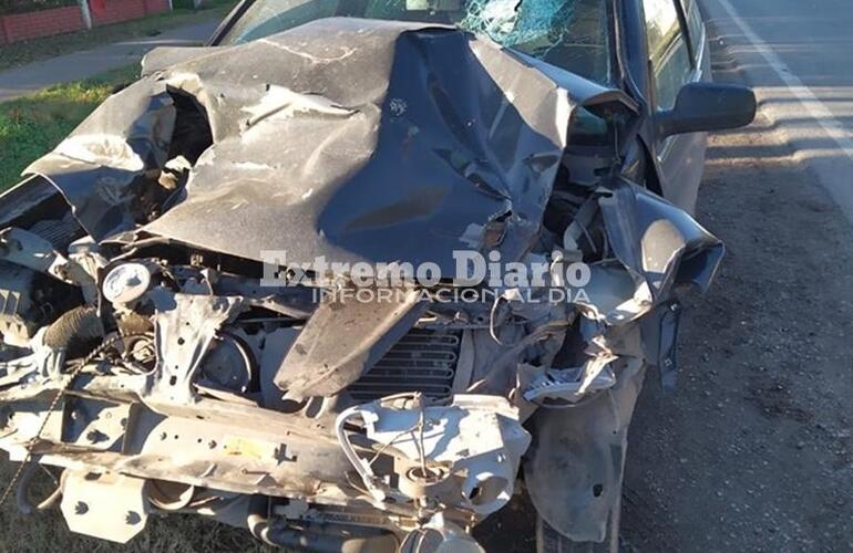 Imagen de Impactante accidente en Ruta 21 y acceso norte