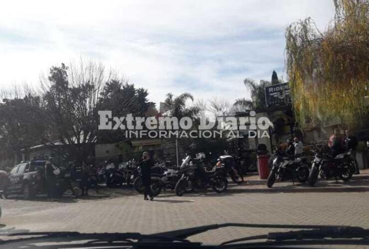 Imagen de Intentaron hacer un encuentro motoquero, pero se lo suspendieron