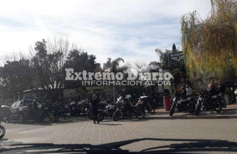 Imagen de Intentaron hacer un encuentro motoquero, pero se lo suspendieron