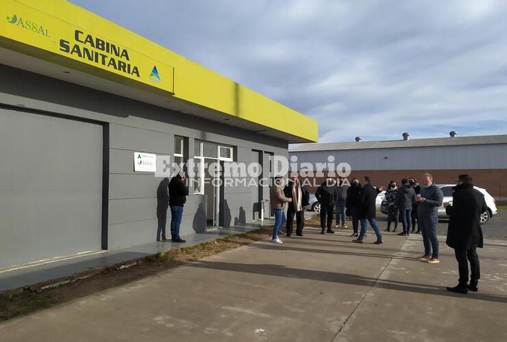 La oficina funciona en la ex estación San Lorenzo