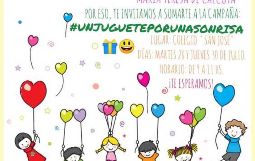 Imagen de Un juguete por una sonrisa