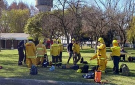 Imagen de Incendio en las islas: 14 brigadistas de la UMRE ser&aacute;n alojados en Los Tiburones