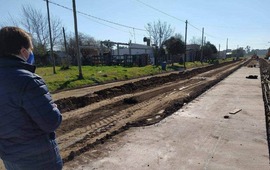 El Presidente Comunal supervis&oacute; las obras.