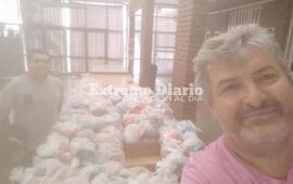Imagen de Entrega de viandas a alumnos de la EETP N&deg; 650