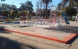 Al igual que en Arroyo Seco, los juegos tambi&eacute;n cuentan con la cinta de peligro
