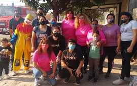 Se sum&oacute; a la actividad Reinas Tejedoras y Bomberos Voluntarios