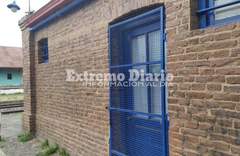 La oficina funciona en los galpones del ferrocarril