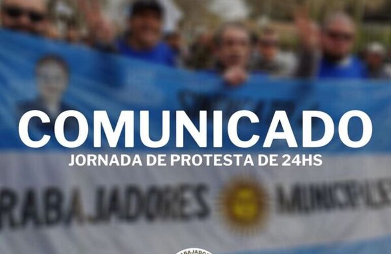 Imagen de Municipales anuncian jornada de protesta de 24 horas