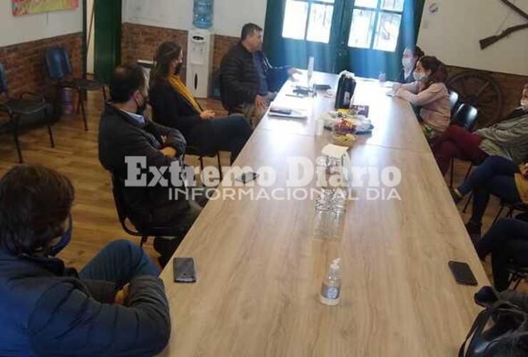 El encuentro se realizó esta mañana en el CEC de Pavón