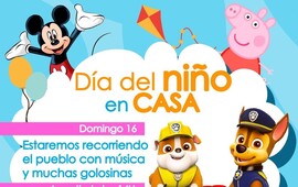Entregar&aacute;n golosinas.