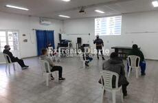 Imagen de Capacitaci&oacute;n para licencias de conducir en el sum del centro cultural