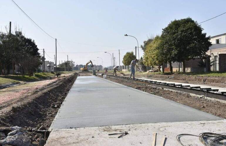 El proceso dejar&aacute; un boulevard en la avenida m&aacute;s ancha de la localidad.