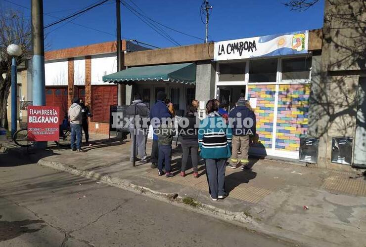 Esta mañana en Belgrano al 900