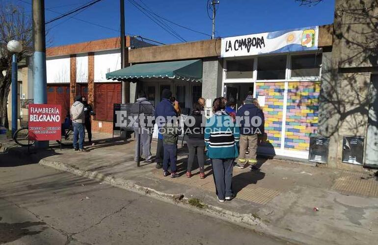 Esta mañana en Belgrano al 900